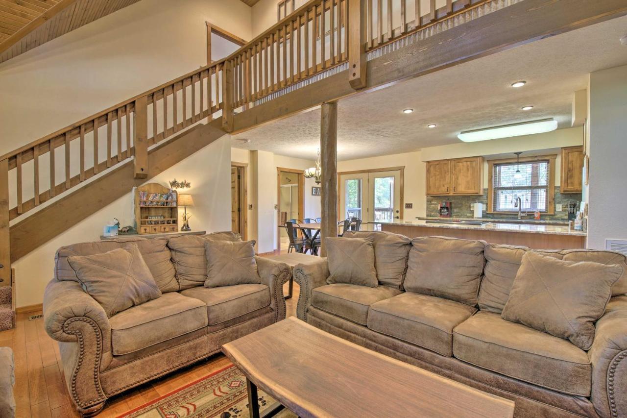 Cozy Rustic River Lodge Family Retreat Near Sdc! 브랜슨 외부 사진